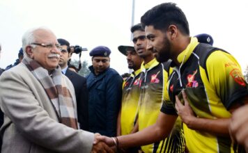 हरियाणा के मुख्यमंत्री मनोहर लाल ने खिलाडिय़ों के डाईट-भत्ता में बढ़ौतरी करने के प्रस्ताव को दी स्वीकृति