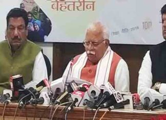 वर्तमान सरकार ऐसी पहली सरकार है जो खामियां मिलने पर उनकी जांच करवाती है-मनोहर लाल