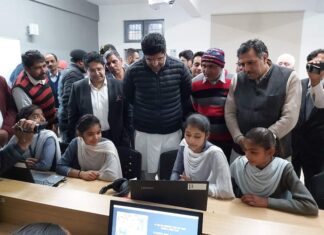 उप-मुख्यमंत्री दुष्यत चौटाला ने झांझ कलां गांव में किया आधुनिक स्किल लैब का उद्घाटन