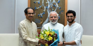 उद्धव ठाकरे ने की पीएम मोदी से मुलाकात