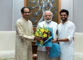 उद्धव ठाकरे ने की पीएम मोदी से मुलाकात