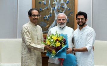 उद्धव ठाकरे ने की पीएम मोदी से मुलाकात
