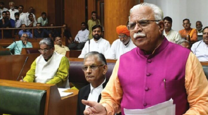 हरियाणा के मुख्यमंत्री श्री मनोहर लाल ने बजट सत्र के दौरान नगर तथा ग्राम आयोजन विभाग के लिए 1561.80 करोड़ रूपये का किया आवंटन