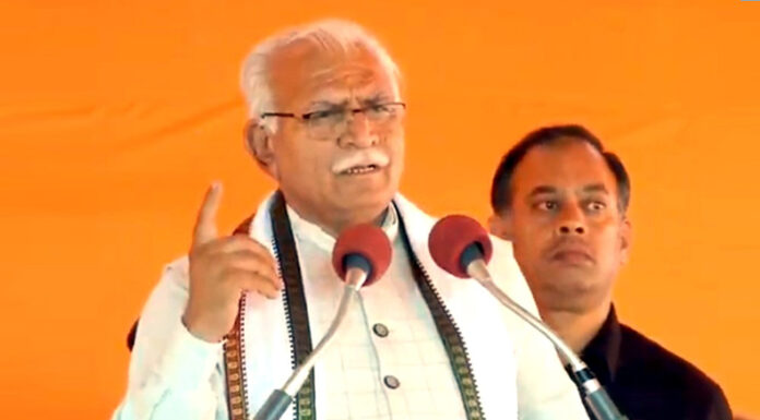 15 lakh eligible families registered under the “Mukhyamantri Parivar Samridhi Yojna”-CM Haryana