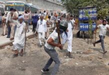 हरियाणा में किसानों की विशाल किसान बचाओ मंडी बचाओ रैली, पुलिस का लाठीचार्ज