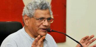 ‘आत्म-निर्भर भारत’ के नाम पर ‘आत्म-समर्पण भारत’ का अनुसरण कर रही है मोदी सरकार : येचुरी