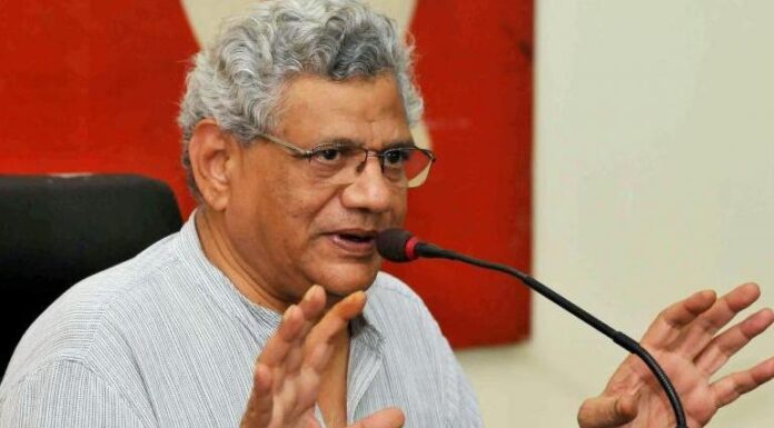 ‘आत्म-निर्भर भारत’ के नाम पर ‘आत्म-समर्पण भारत’ का अनुसरण कर रही है मोदी सरकार : येचुरी